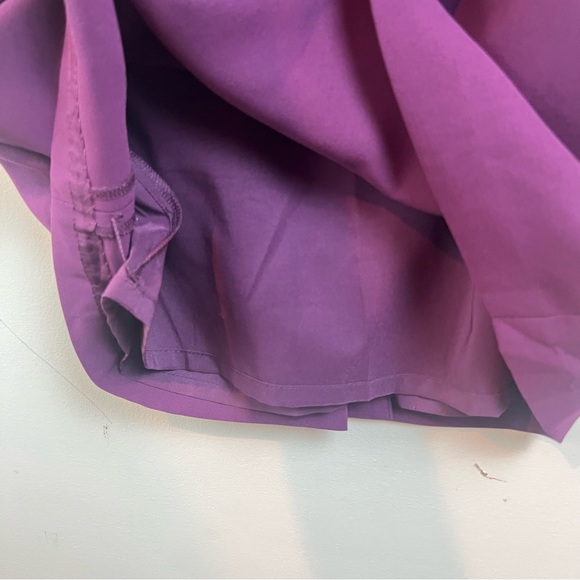 Banana Republic Magenta Purple Knee Length Career Dress Office Business 4 Cowl - Picture 11 of 12